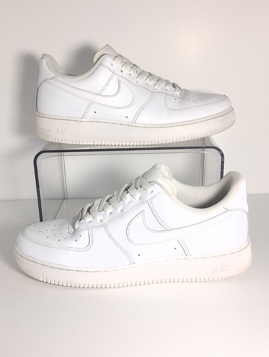 Nike Other - Nike Air Force 1 White Low-Top Leather  Men' s Sneakers Size 10.5